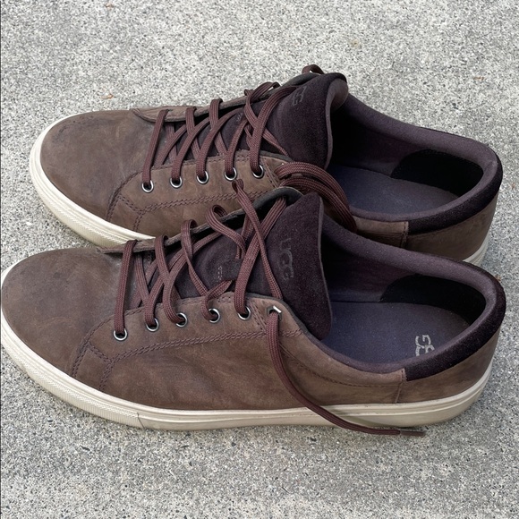 UGG Men's Dark Brown Sneakers - Picture 1 of 5